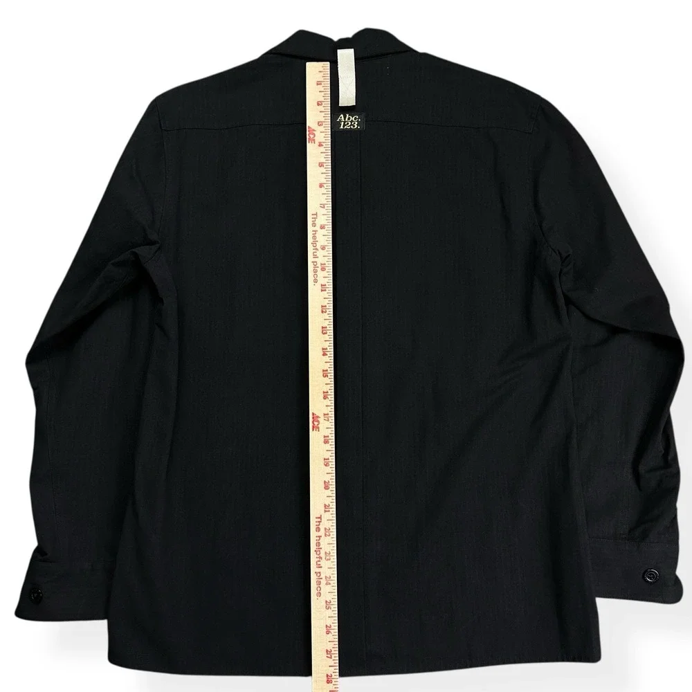 Advisory Board Crystals Cotton Ripstop Studio Chore Work Shirt Jacket Anthracite